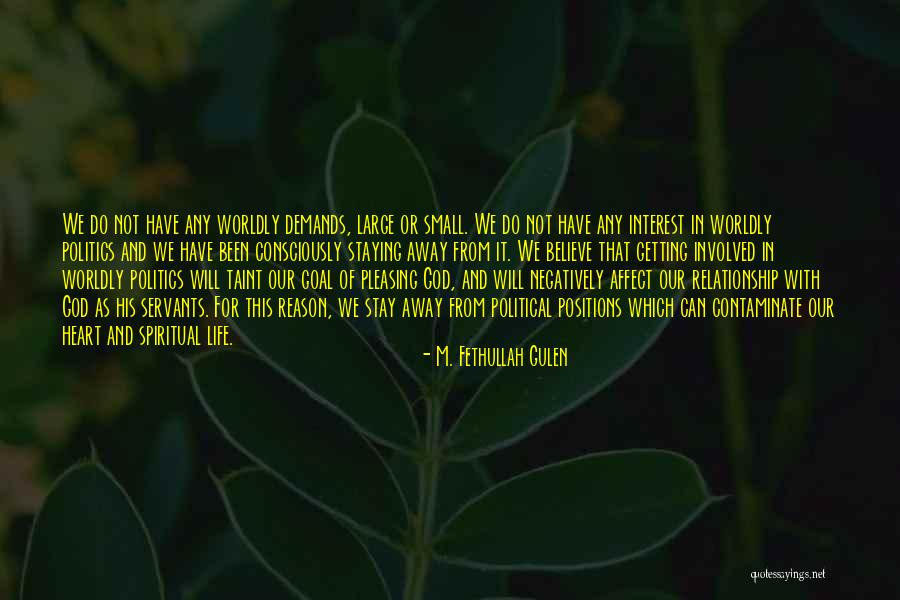 Getting Away From Life Quotes By M. Fethullah Gulen Getting Away From Life Quotes By M. Fethullah Gulen