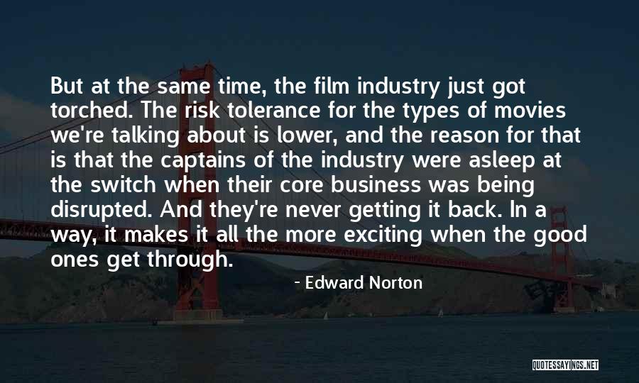 Getting Back Time Quotes By Edward Norton Getting Back Time Quotes By Edward Norton