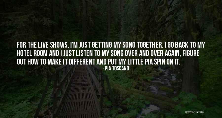 Getting Back Together With Your Ex Quotes By Pia Toscano