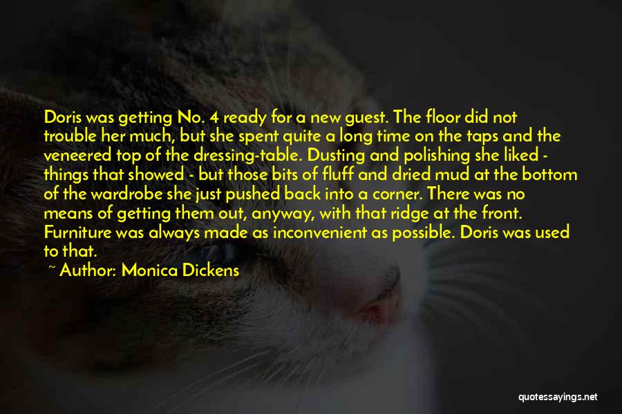 Getting Back With Her Quotes By Monica Dickens