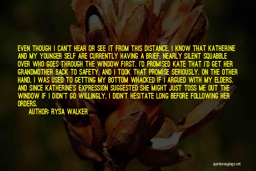 Getting Back With Her Quotes By Rysa Walker