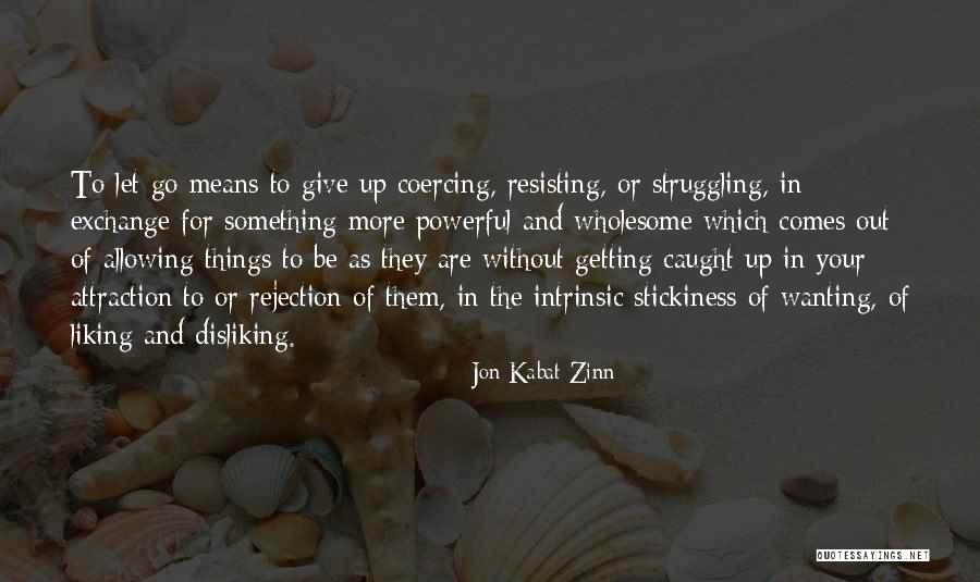 Getting Caught Up Quotes By Jon Kabat-Zinn