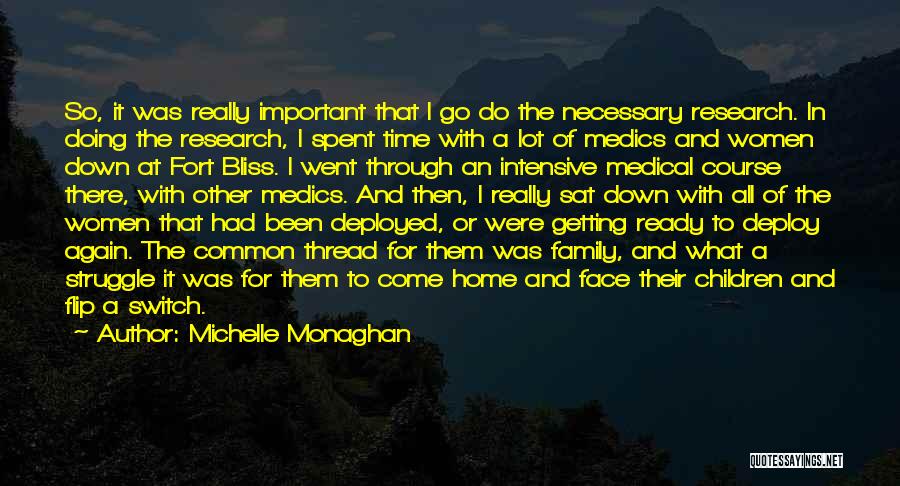 Getting Deployed Quotes By Michelle Monaghan