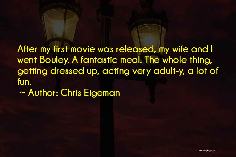 Getting Dressed Quotes By Chris Eigeman