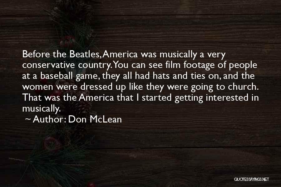 Getting Dressed Quotes By Don McLean