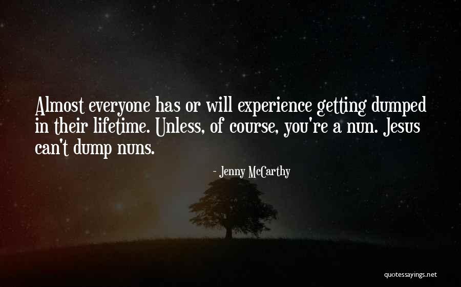 Getting Dumped Quotes By Jenny McCarthy