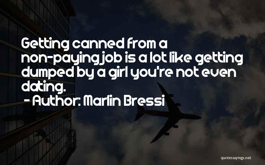 Getting Dumped Quotes By Marlin Bressi