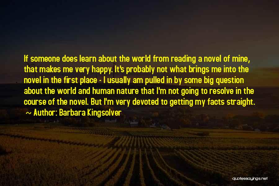 Getting First Place Quotes By Barbara Kingsolver