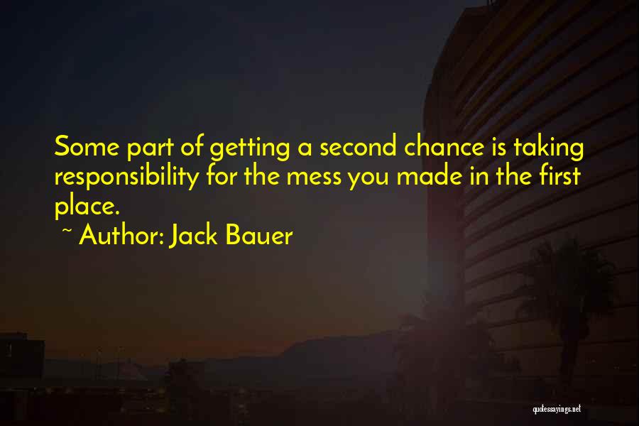 Getting First Place Quotes By Jack Bauer