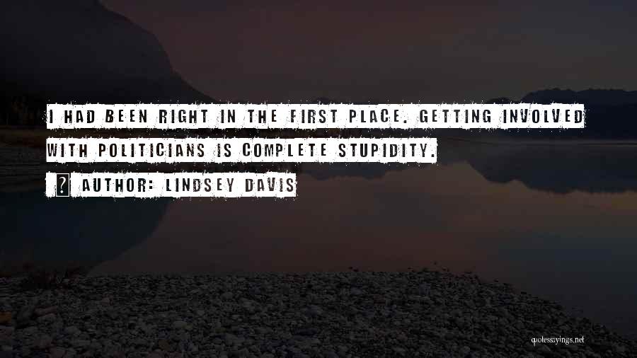 Getting First Place Quotes By Lindsey Davis