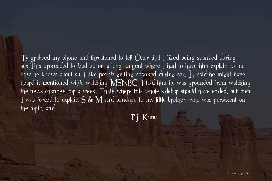 Getting Grounded Quotes By T.J. Klune Getting Grounded Quotes By T.J. Klune