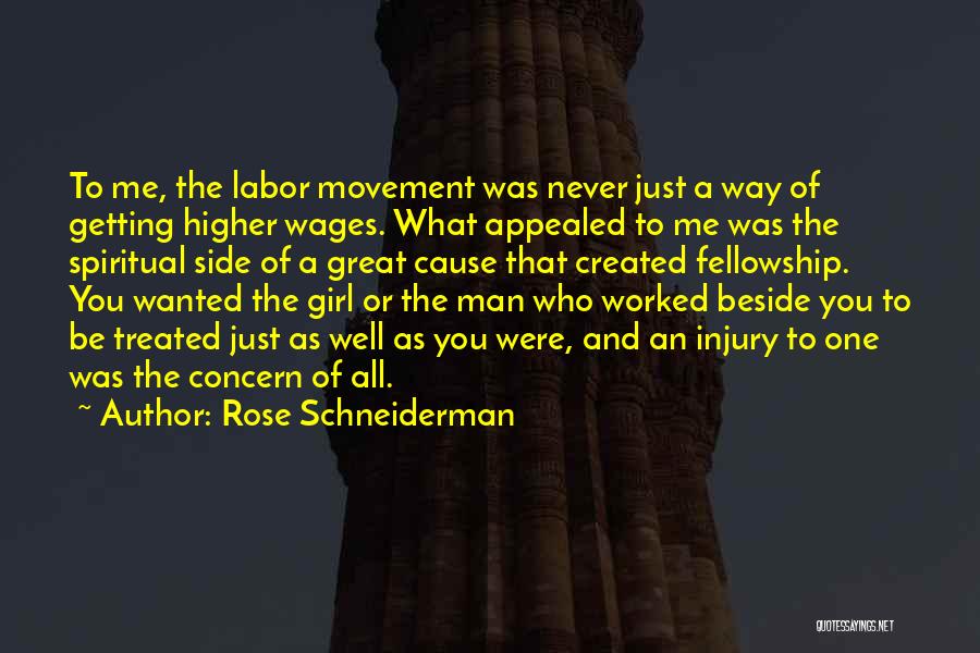 Getting Higher Quotes By Rose Schneiderman