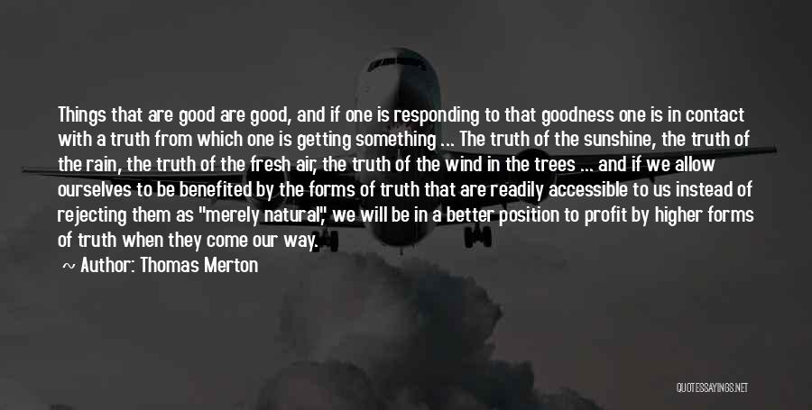 Getting Higher Quotes By Thomas Merton