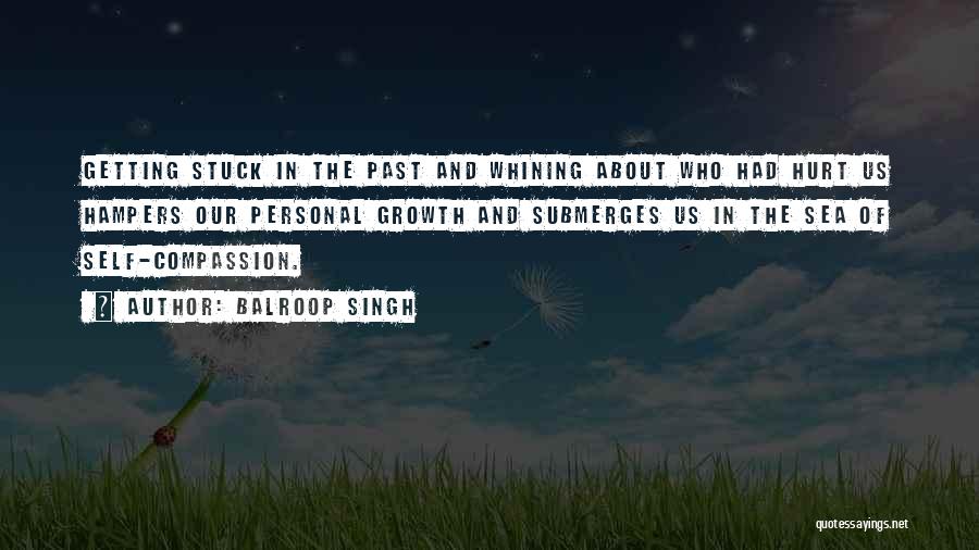 Getting Hurt In The Past Quotes By Balroop Singh