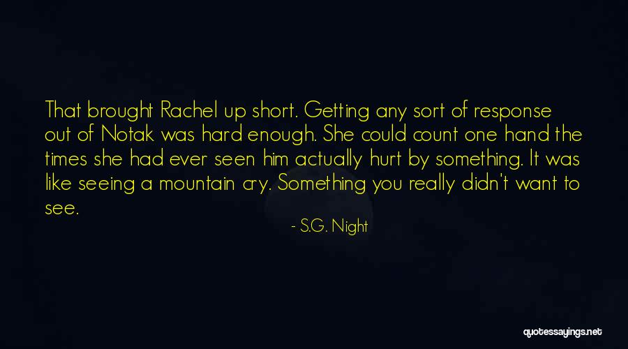 Getting Hurt Quotes By S.G. Night Getting Hurt Quotes By S.G. Night