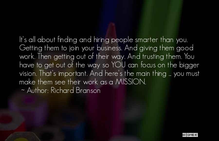 Getting Into Other People's Business Quotes By Richard Branson