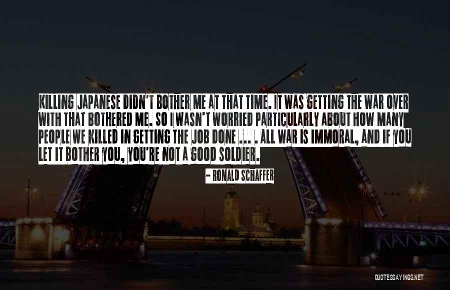 Getting It All Done Quotes By Ronald Schaffer Getting It All Done Quotes By Ronald Schaffer