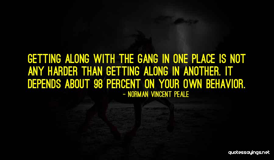 Getting It On Your Own Quotes By Norman Vincent Peale Getting It On Your Own Quotes By Norman Vincent Peale
