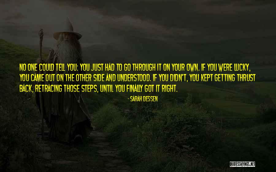 Getting It On Your Own Quotes By Sarah Dessen Getting It On Your Own Quotes By Sarah Dessen