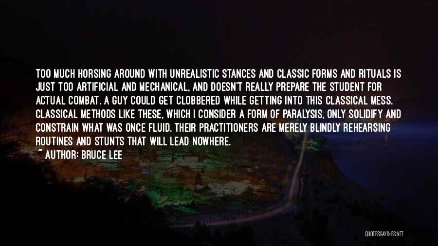 Getting Lead On Quotes By Bruce Lee