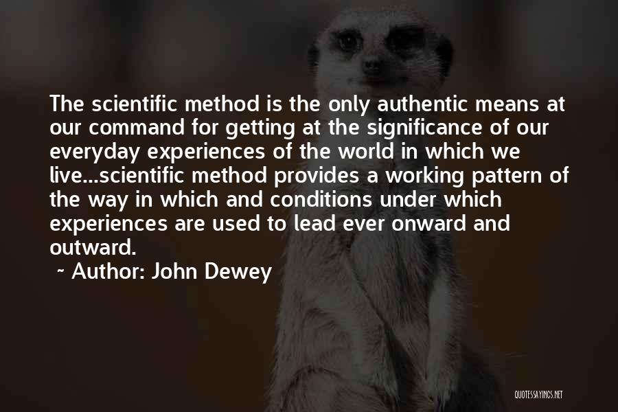Getting Lead On Quotes By John Dewey