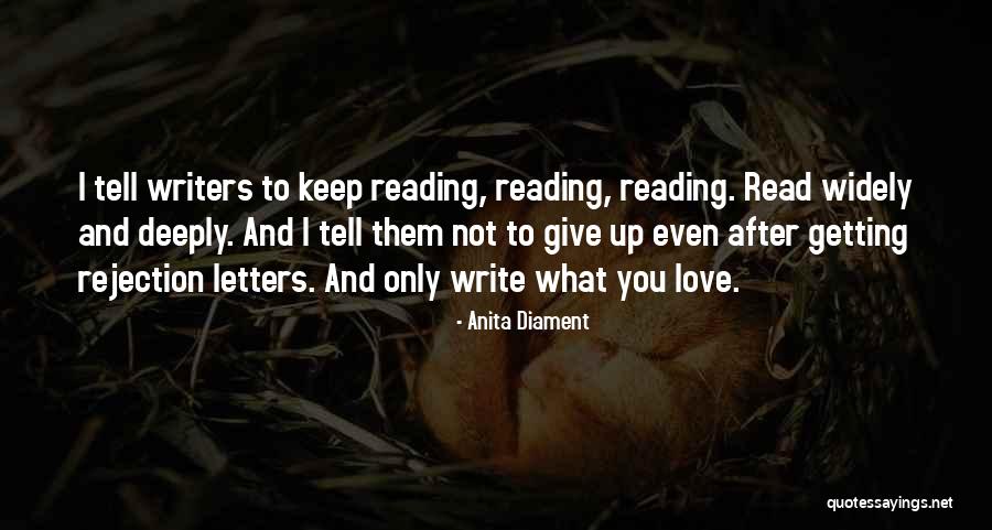 Getting Letters Quotes By Anita Diament