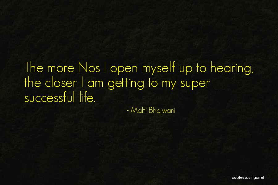 Getting Letters Quotes By Malti Bhojwani