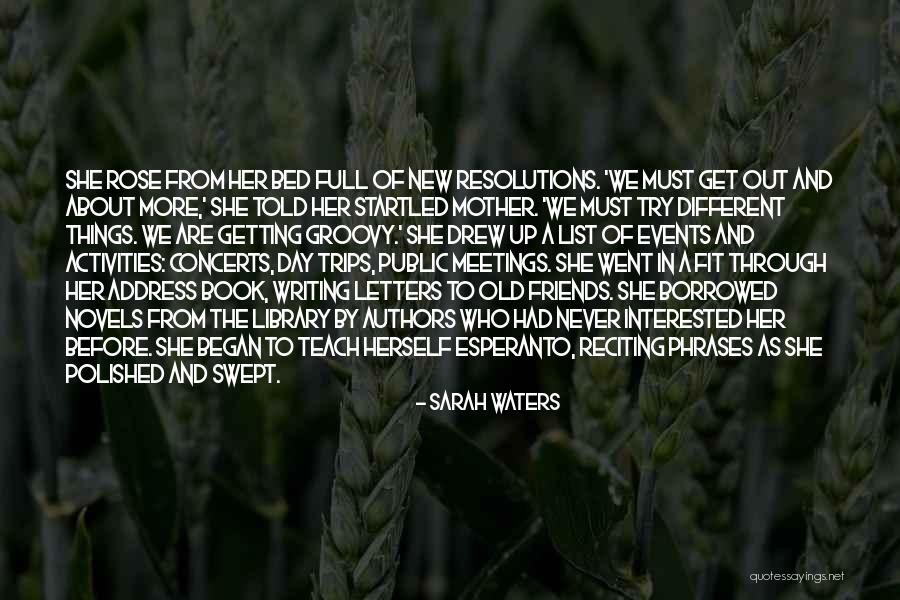 Getting Letters Quotes By Sarah Waters Getting Letters Quotes By Sarah Waters