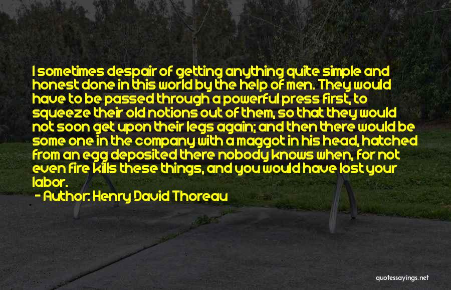 Getting Lost Quotes By Henry David Thoreau