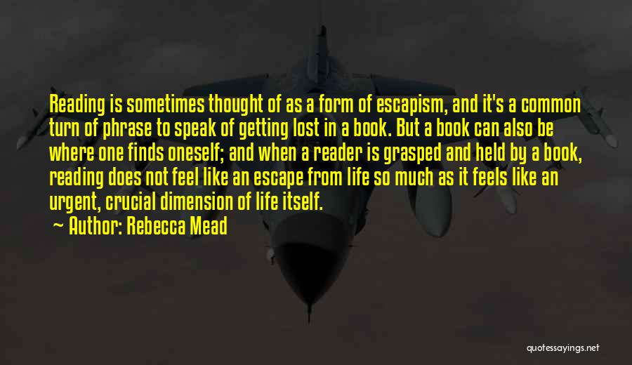 Getting Lost Quotes By Rebecca Mead