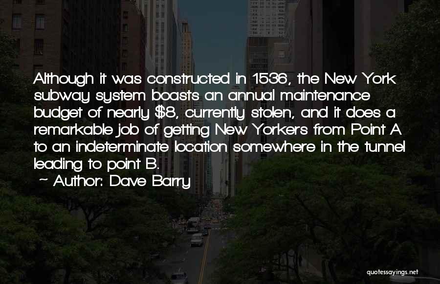 Getting New Job Quotes By Dave Barry