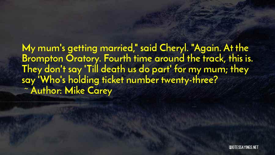 Getting Off Track Quotes By Mike Carey