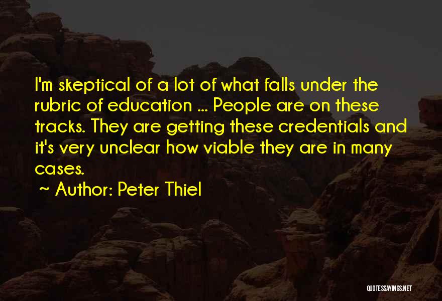 Getting Off Track Quotes By Peter Thiel