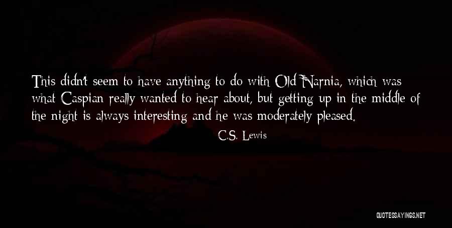 Getting Old Is Quotes By C.S. Lewis