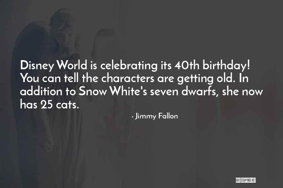 Getting Old On Birthday Quotes By Jimmy Fallon