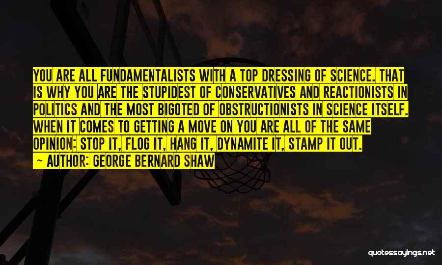 Getting On Top Quotes By George Bernard Shaw