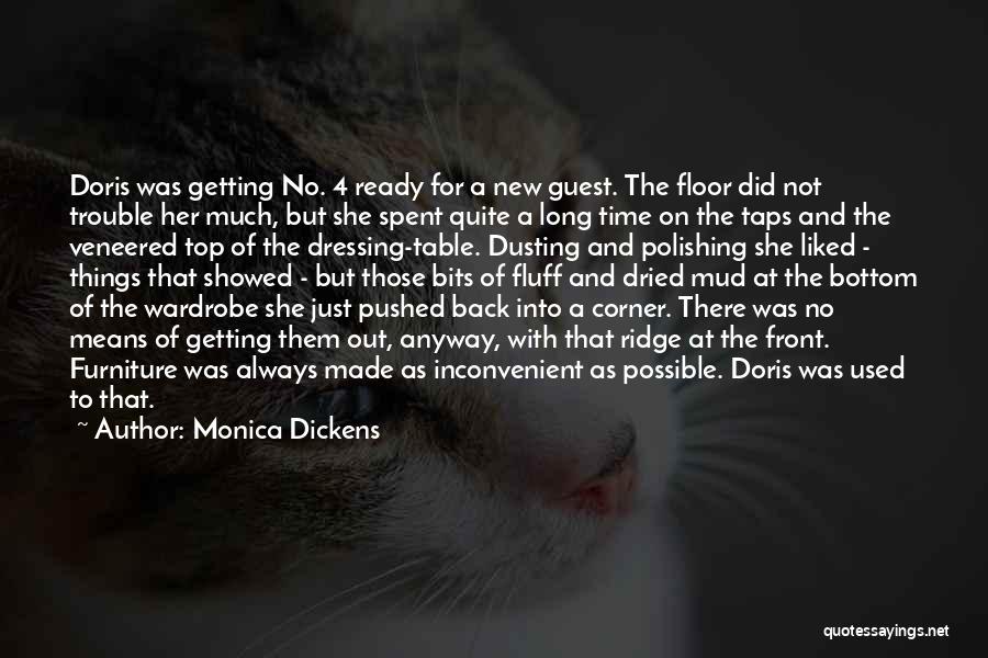 Getting On Top Quotes By Monica Dickens
