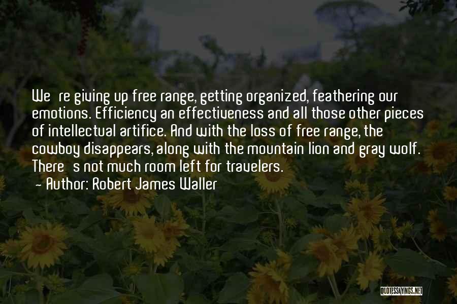 Getting Organized Quotes By Robert James Waller