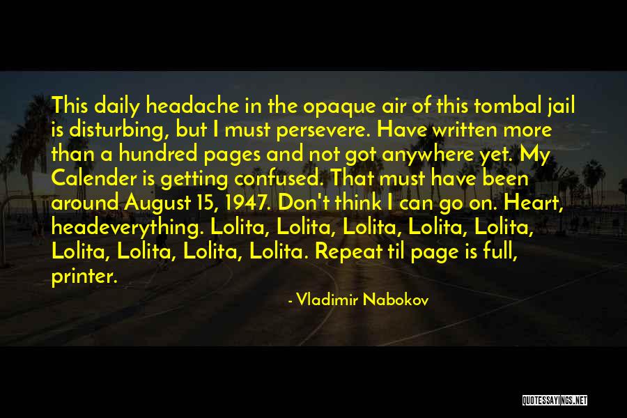Getting Out Of Jail Quotes By Vladimir Nabokov Getting Out Of Jail Quotes By Vladimir Nabokov