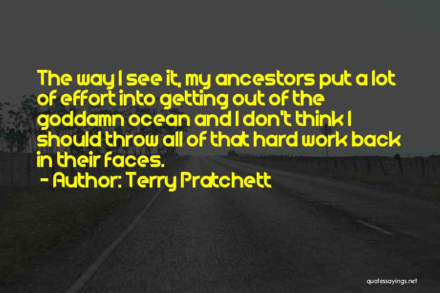 Getting Out Of My Way Quotes By Terry Pratchett