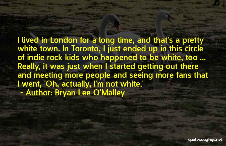 Getting Out Of Town Quotes By Bryan Lee O'Malley