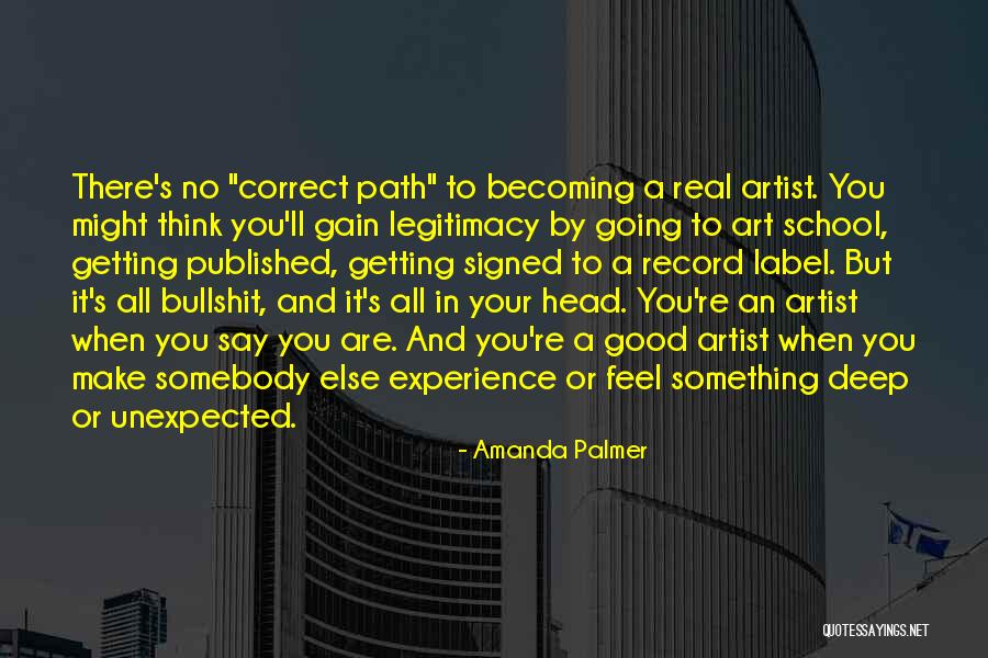 Getting Out Of Your Own Head Quotes By Amanda Palmer Getting Out Of Your Own Head Quotes By Amanda Palmer