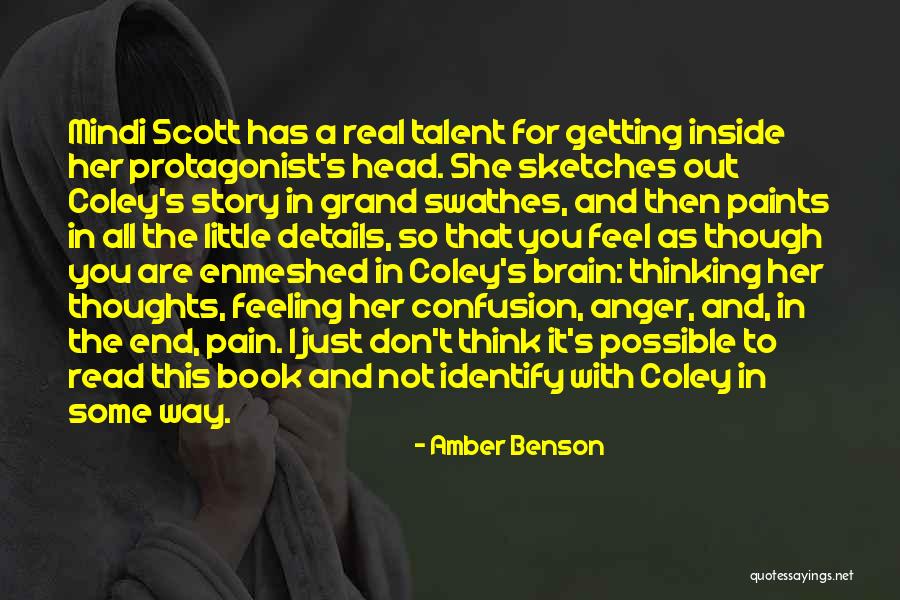 Getting Out Of Your Own Head Quotes By Amber Benson Getting Out Of Your Own Head Quotes By Amber Benson