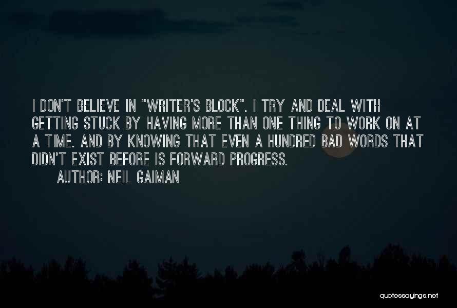 Getting Over A Bad Time Quotes By Neil Gaiman