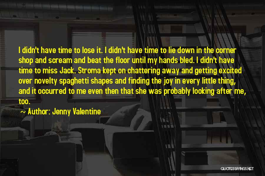 Getting Over Quotes By Jenny Valentine