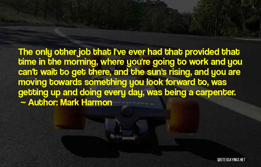 Getting Over The Past Moving Forward Quotes By Mark Harmon