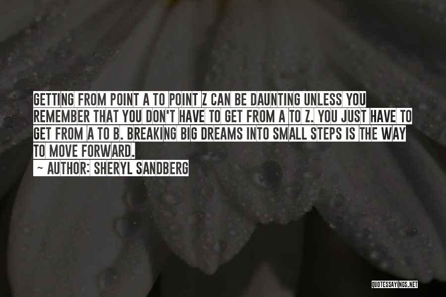 Getting Over The Past Moving Forward Quotes By Sheryl Sandberg