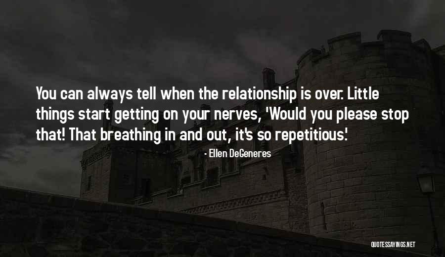 Getting Over Things Quotes By Ellen DeGeneres Getting Over Things Quotes By Ellen DeGeneres