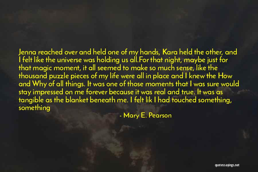 Getting Over Things Quotes By Mary E. Pearson