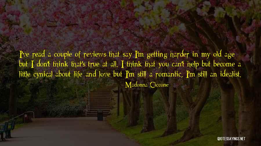 Getting Over True Love Quotes By Madonna Ciccone